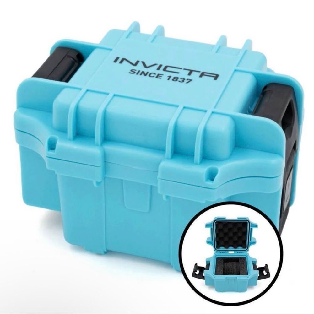 Invicta Blue Protective single slot Watch Case - Picture 2 of 3